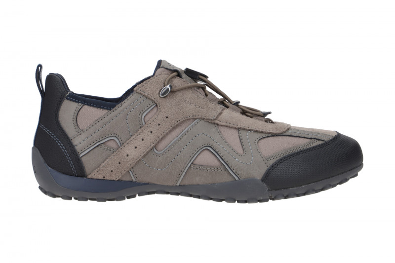 Geox Snake Sneaker Schuhe grau U2507B