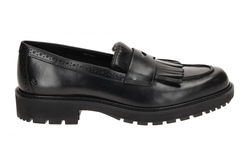 Ecco Metropole Oslo Slipper Schuhe schwarz Loafer 232853