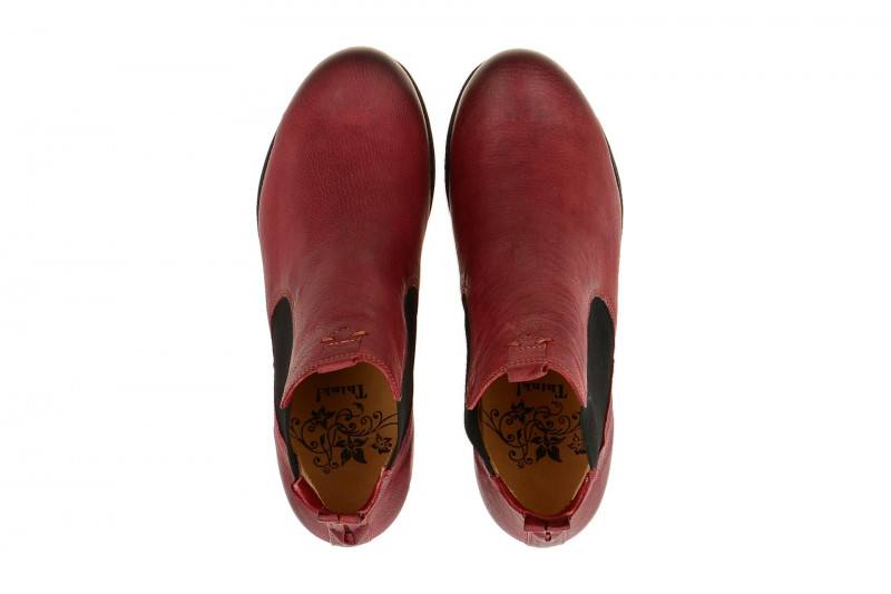 Think Denk Chelsea Stiefelette rot vino