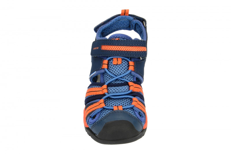 Geox Kinder Sandale blau orange Wassertauglich