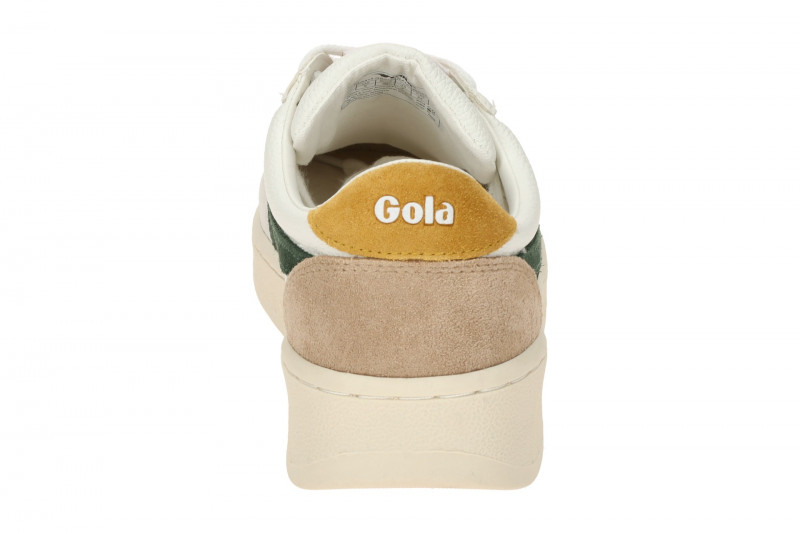 Gola Grandslam Trident Schuhe Sneakers weiß dunkelgrün CLA415