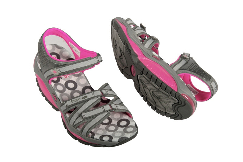 Skechers SRT Sandaletten 12341/GYHP grau hot pink