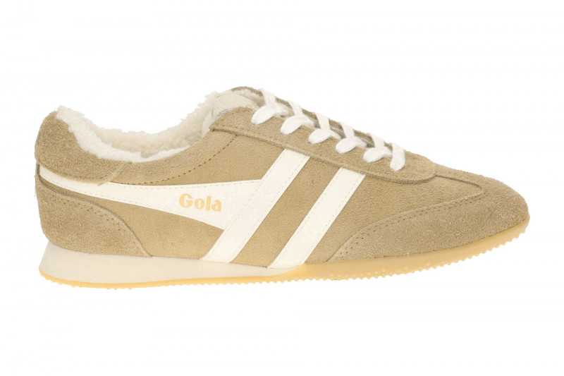 Gola Sprinter Damen Sneakers Schuhe beige Warmfutter CLB913