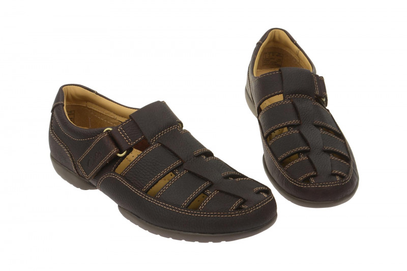Clarks Recline Open Schuhe braun H-Weite - 20348485 8