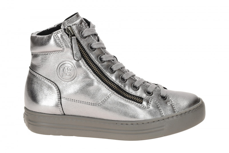 Paul Green Mid-Sneaker Stiefelette grau metallic 4024