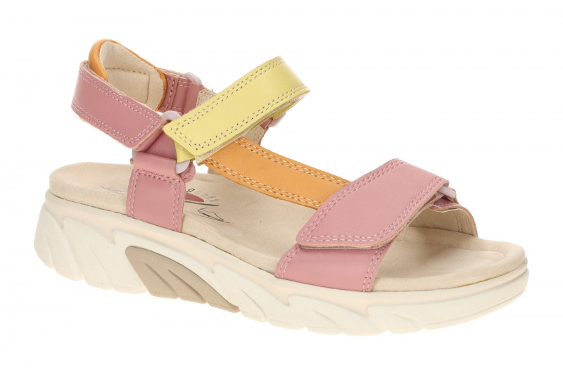 Gabor RollingSoft Sandale pink orange gelb 86.833.59