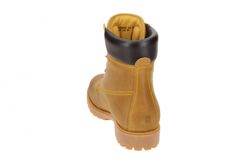Panama Jack Panama 03 B1 Damen Stiefel hellbraun Lederfutter