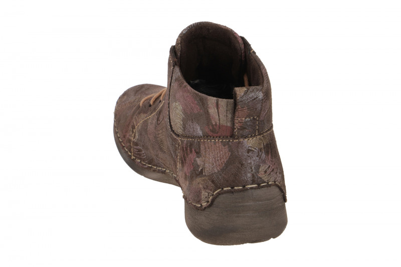 Josef Seibel Stiefelette Fergey 97 dunkelbraun Blätter