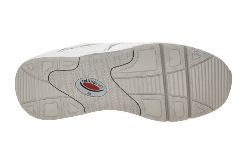 Gabor RollingSoft Schuhe weiß Glattleder 86.896.51