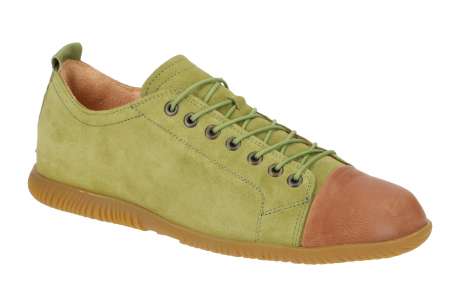 Think Damen Sneaker NATURE – Chromfrei Gegerbtes Leder, Weiche Gummisohle, Nachhaltig & Bequem