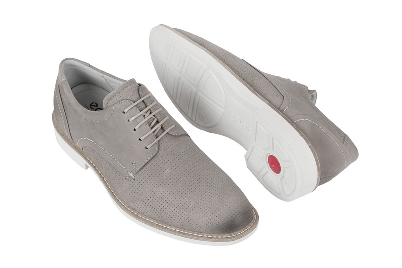 Ecco Biarritz Schuhe moon rock grau