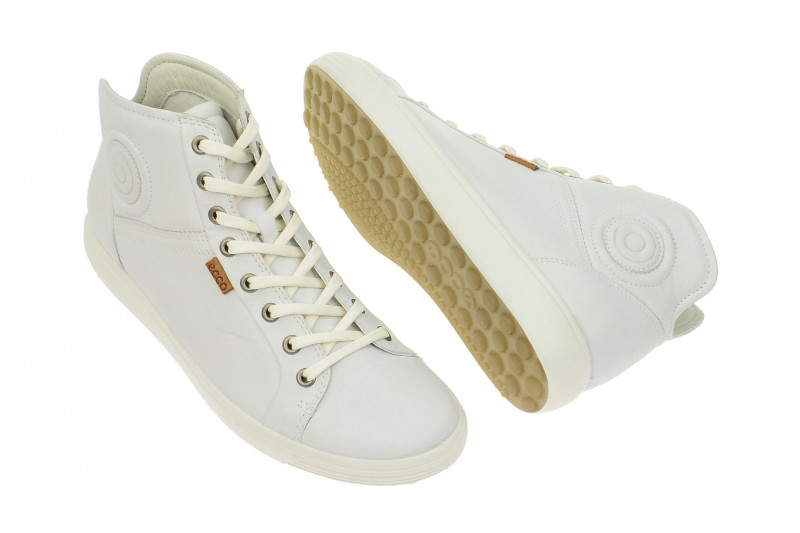 Ecco Soft 7 Stiefelette weiß Damen Boots