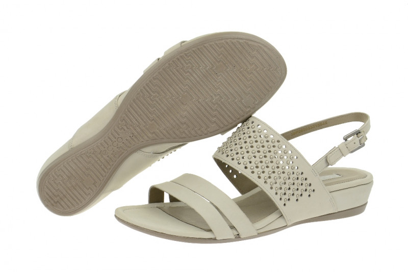 Ecco Touch Sandale grau Velour