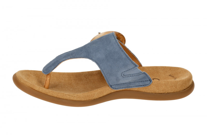 Gabor Zehentrenner Pantolette nautic blau 43.701.18
