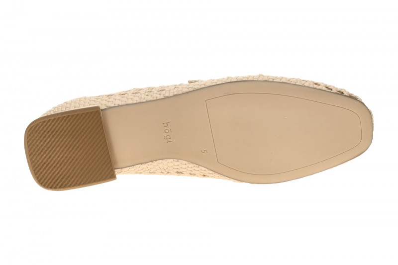Högl Colin Slipper beige Loafer Flecht-Optik 0970