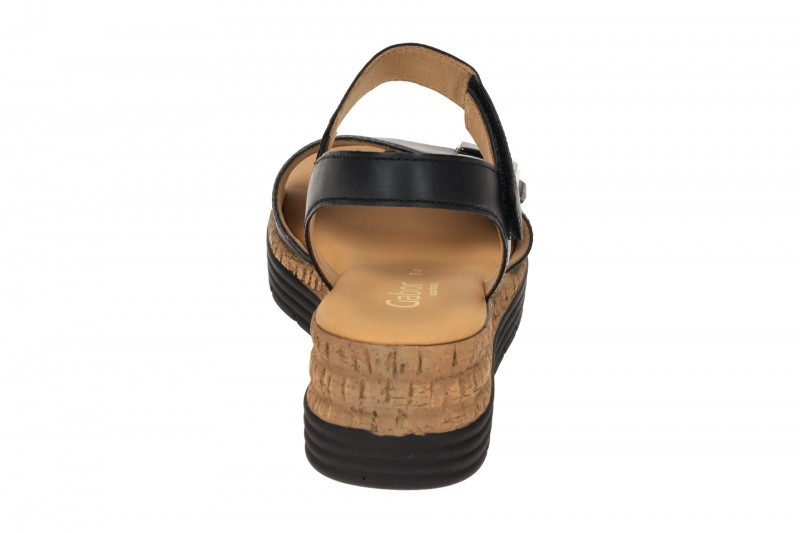 Gabor Keil Sandale schwarz Glattleder 82.700.57