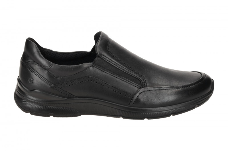 Ecco Irving Schuhe Slipper schwarz Glattleder