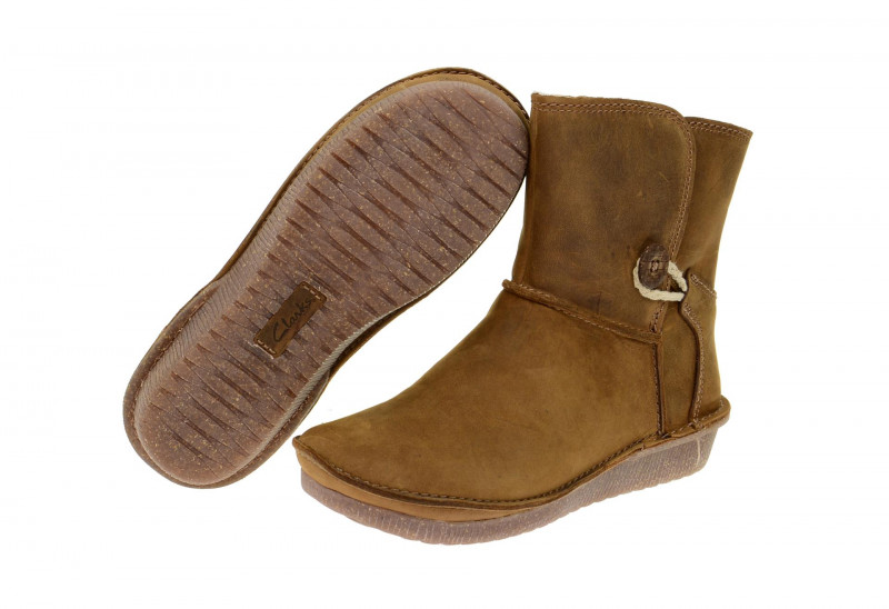 Clarks Lima Caprice Stiefel braun