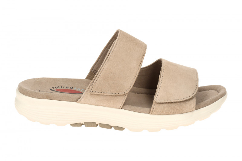 Gabor RollingSoft Pantolette beige sand 66.811.30