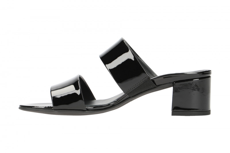 Paul Green Pantoletten schwarz Lack 7401