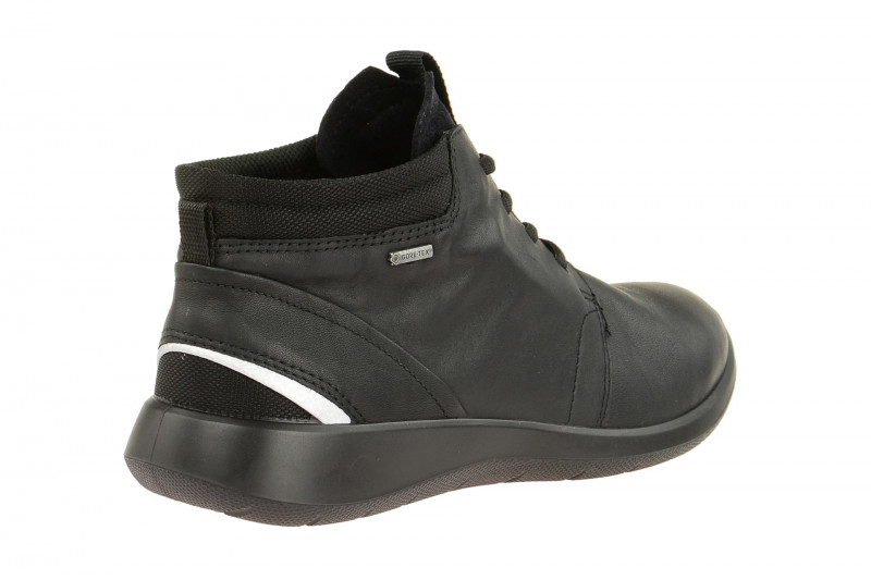 ecco Soft 5 Stiefelette schwarz Gore-Tex