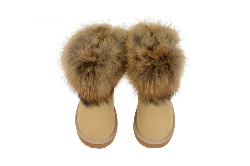 Oog Stiefel beige B054 08450