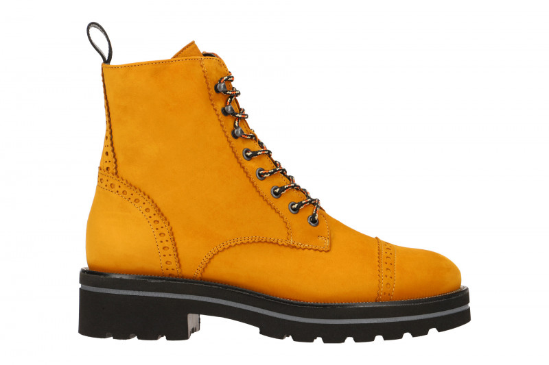 Paul Green Stiefel gelb Nubuck 9668
