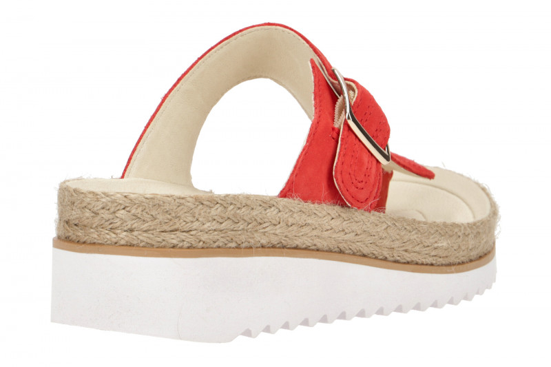 Gabor Pantolette rot Nubuck 43.726.15