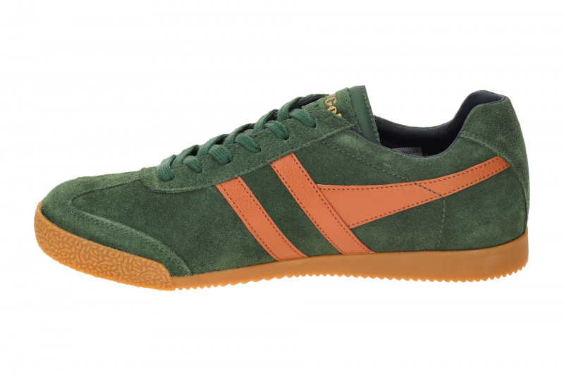 Gola Harrier Schuhe Sneakers grün orange Herren CMA192
