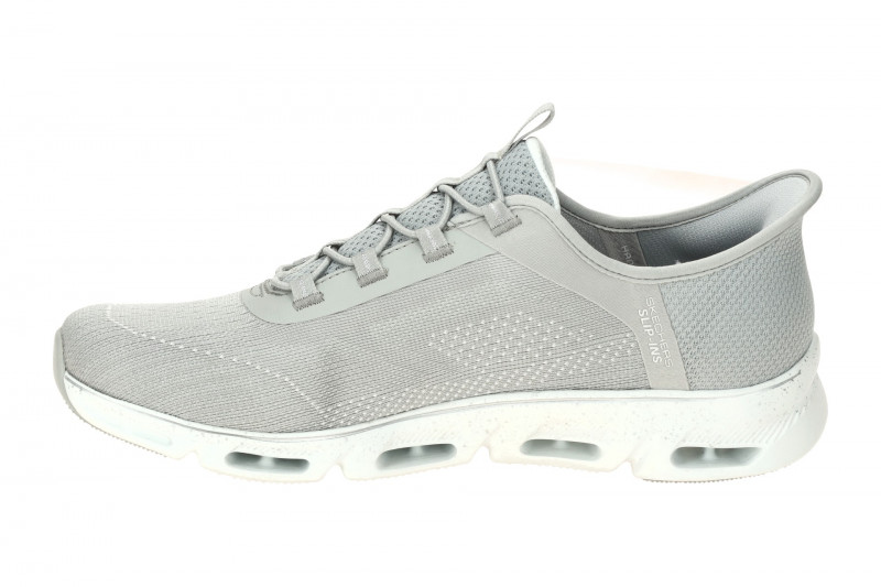 Skechers Glide Step Schuhe Sneakers grau SLIP-INS 104610