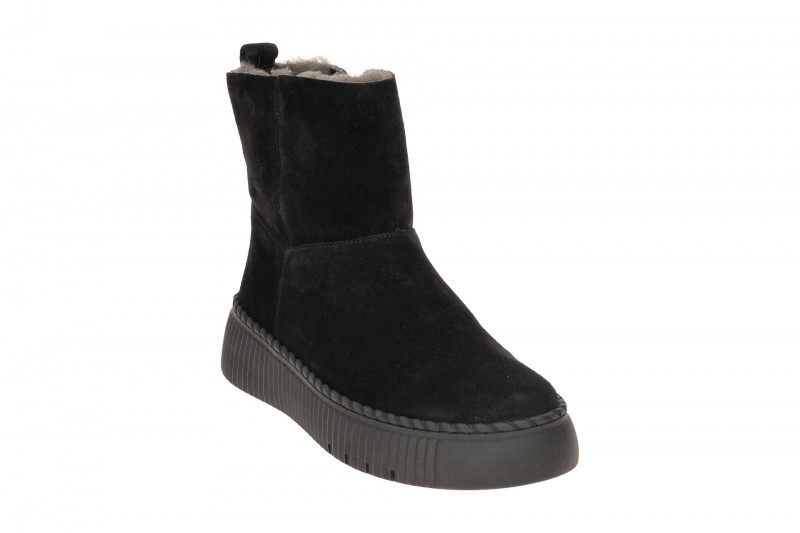 Gabor Plateau Stiefel schwarz Lammfell 73.542.17