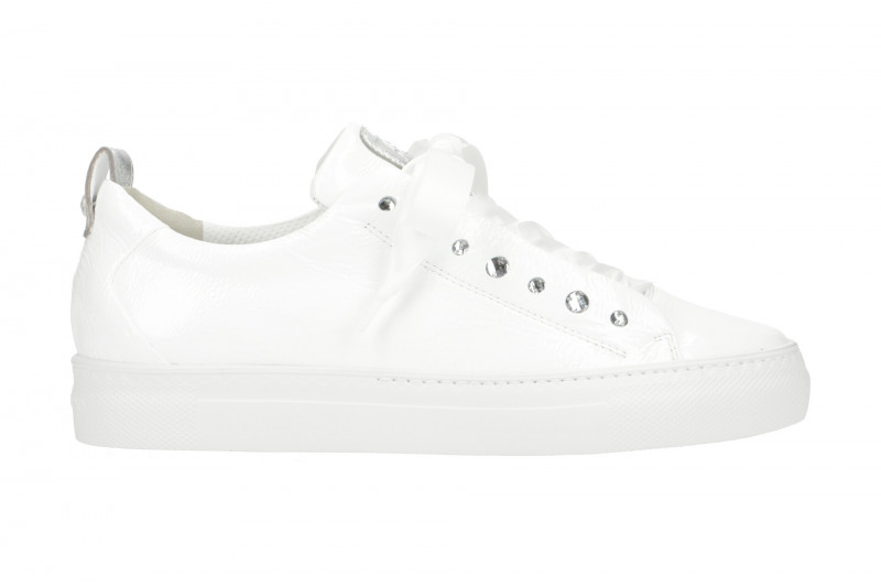 Paul Green Sneaker Schuhe weiß Lack 4645