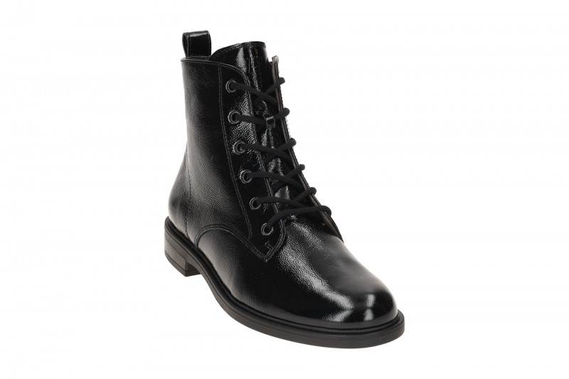 Paul Green Stiefelette schwarz Lack 8066