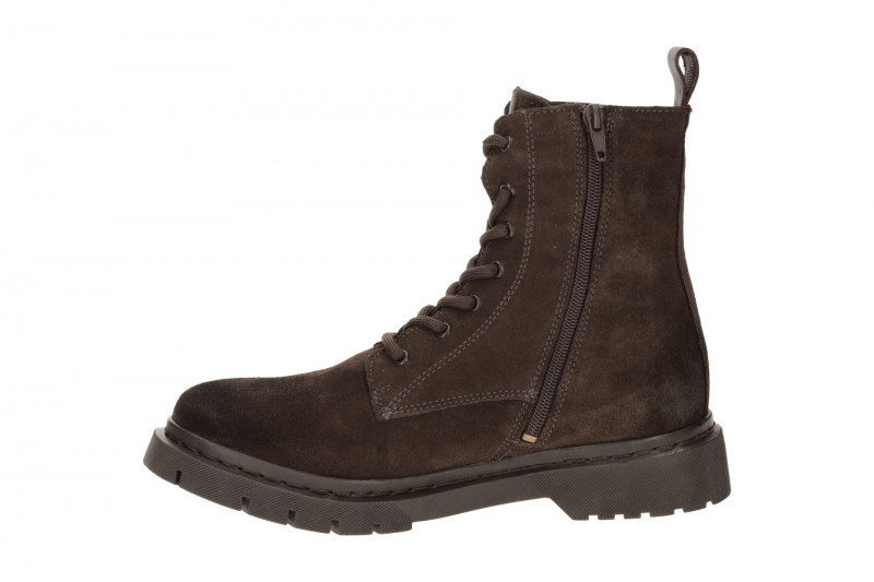 Tamaris Stiefel Boots braun mocca Velour 25269