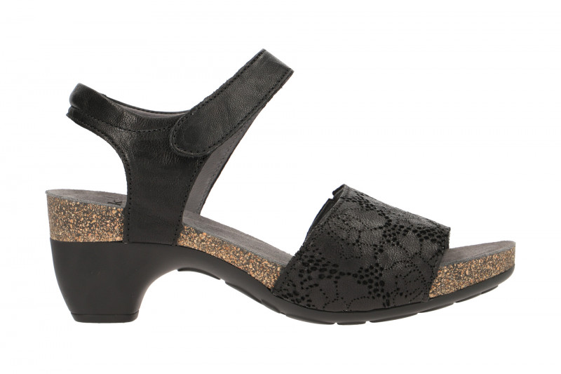 Think Traudi Sandale schwarz Laser 573