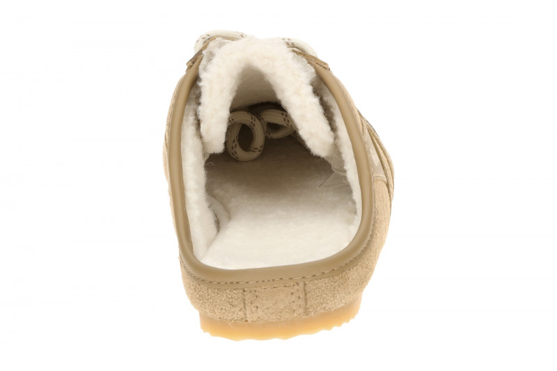 Gola Cleora Damen Pantoletten Mule beige Warmfutter CLB927