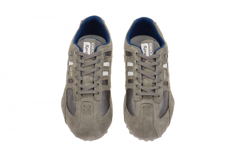 Geox Respira Snake K Sneakers in grau blau Herrenschuhe