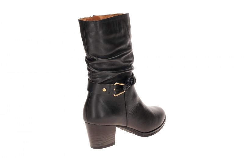 Pikolinos Zamora Stiefel schwarz gerafft W0E-9787