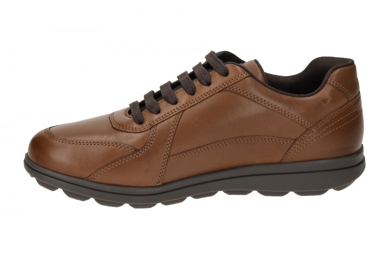 Geox Spherica Schnür Schuhe braun cognac U45GRA