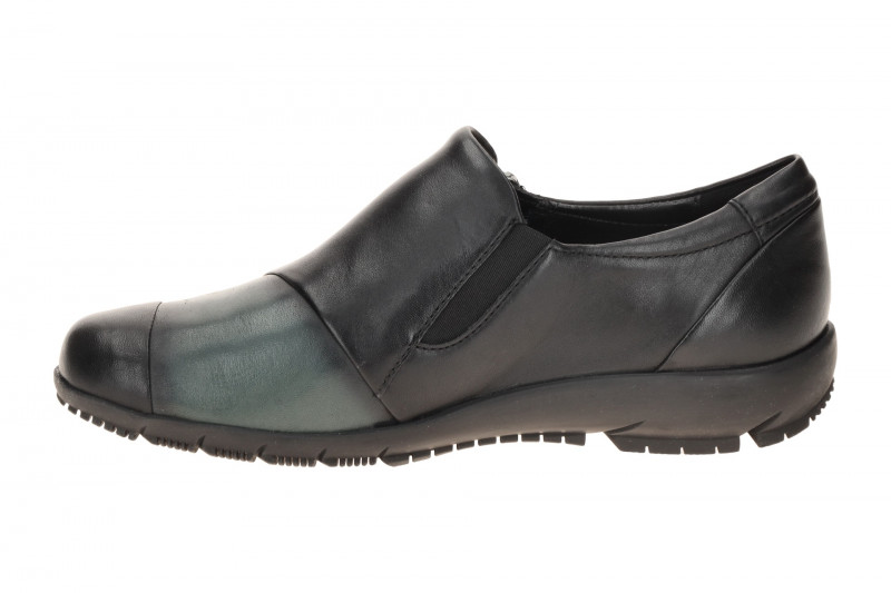 Josef Seibel Charlotte 19 Slipper Schuhe schwarz grün