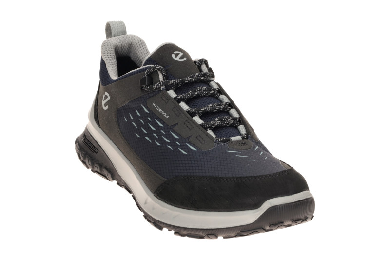 Ecco Ult-Trn Schuhe blau schwarz Waterproof 824364