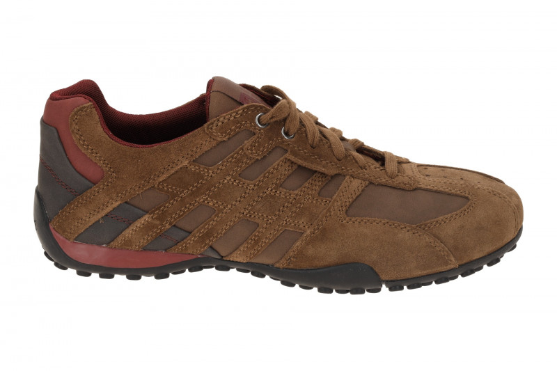 Geox Snake Schuhe Sneakers braun U4507A