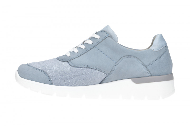 Waldläufer Ramona Schuhe blau sky K-Weite OrthoTritt