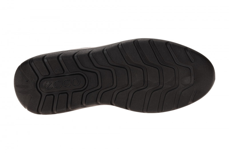 Ecco City Stride Slipper Schuhe schwarz Glattleder 571824