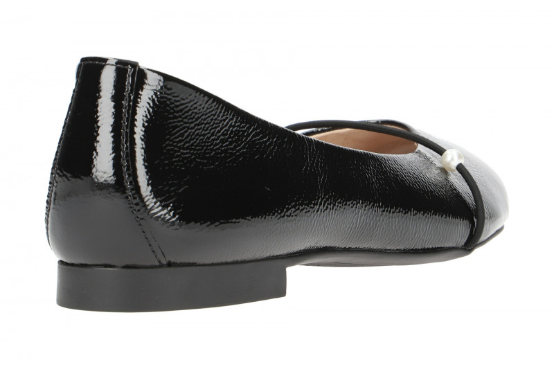 Paul Green Ballerinas schwarz Lack 2374