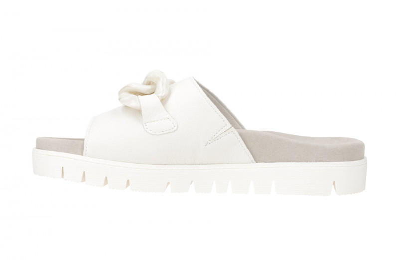 Gabor Glamour Pantolette weiß Nappa 43.743.20