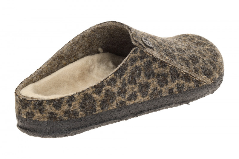 Birkenstock Zermatt Rivet Hausschuhe Clogs braun Leo SCHMAL 1030844