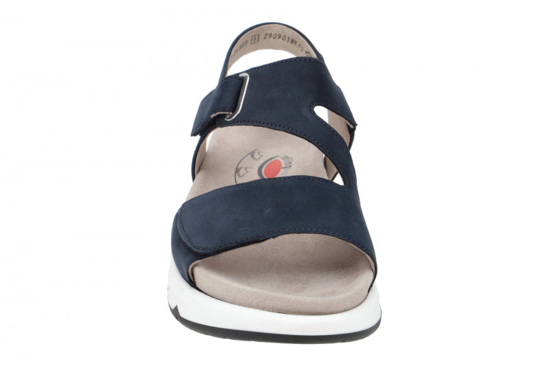 Gabor RollingSoft Sandale blau Nubuck 86.885.36