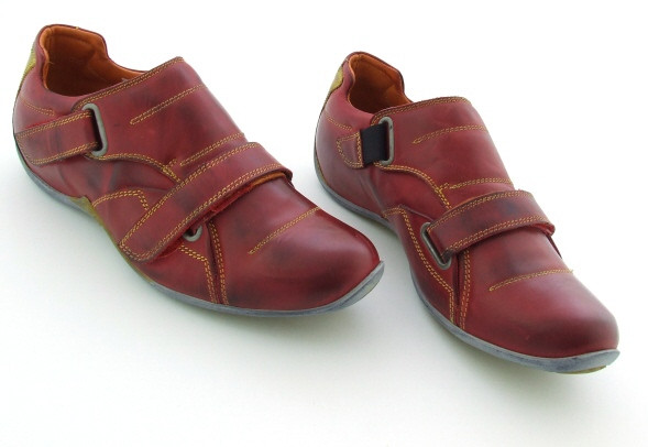 Eject Smooth Schuhe in rot - Herren Slipper