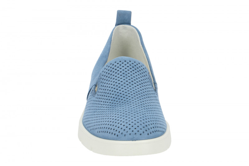 Ecco Bella Plateau Slipper blau